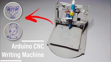 Arduino Nano CNC Writing Machine 🔥 🔥🔥||With Code+Diagram Link|| Full Video