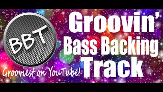 Video thumbnail of "Groovin' Bass Backing Track in A minor | Bass Jam  | NO BASS | 110 BPM"