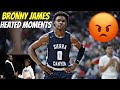 BRONNY JAMES HEATED MOMENTS!