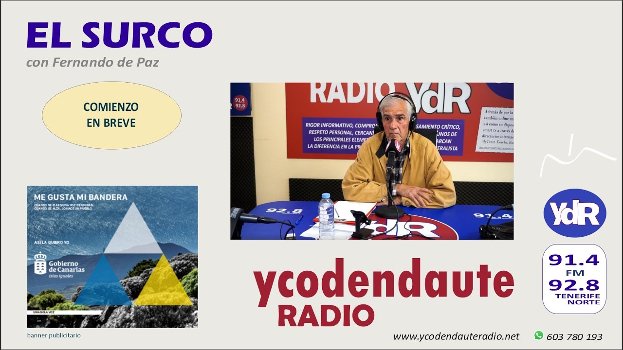29.07.2026 EL SURCO... con Fernando de Paz