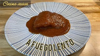 BACALAO A LA VIZCAÍNA / Receta tradicional / Guisos del norte de España