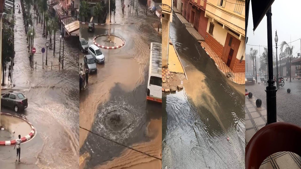 بالفيديو : أمطار الخير تكشف عورة البنية التحتية بمدينة بركان