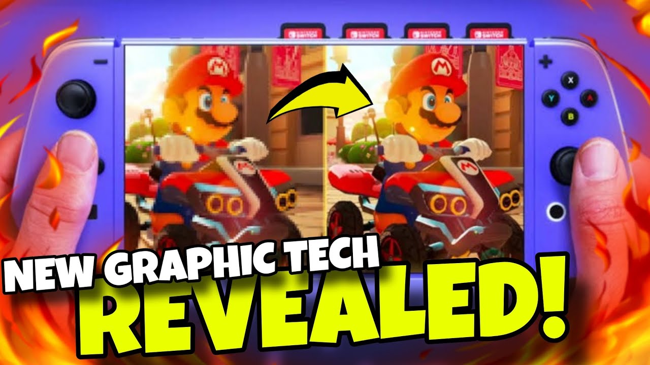 ⚠️ÉPIC NEWS!⚠️:😱NINTENDO SWITCH 2 NEW IMAGE TECHNOLOGY REVEALED!!!!!😱🔥 ...