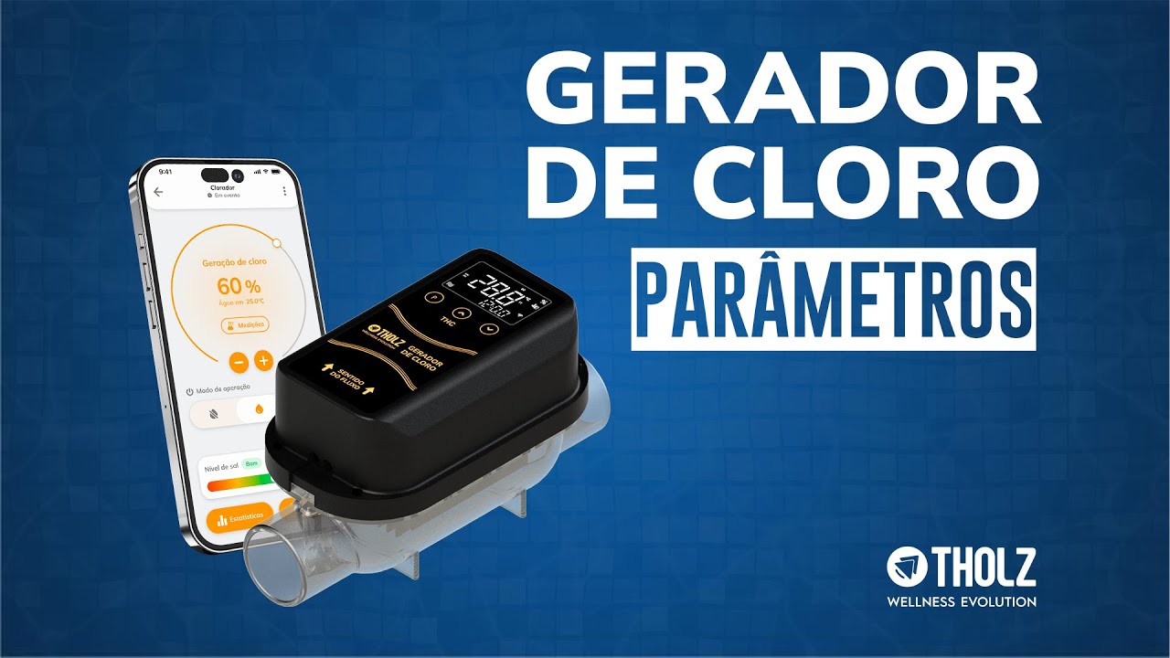 Configuração de Parâmetros - Gerador de Cloro Tholz