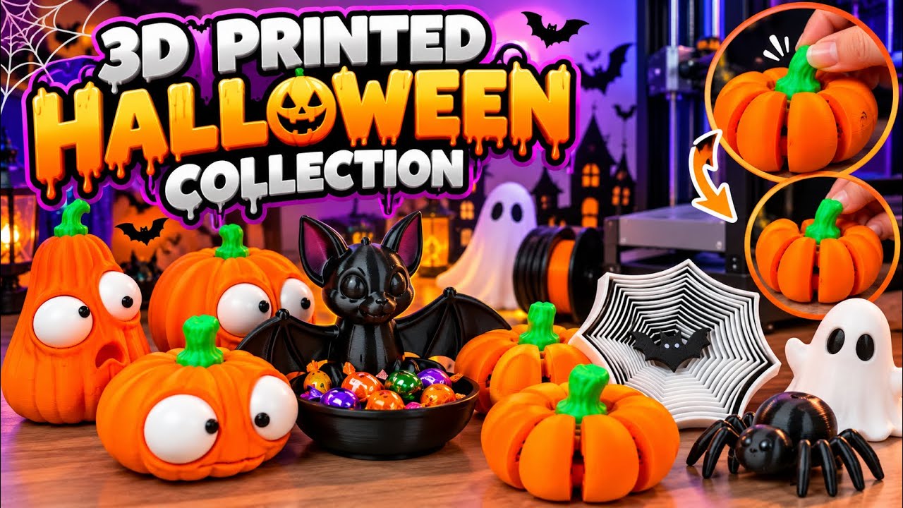 ハロウィン 3dパーツ YouTube