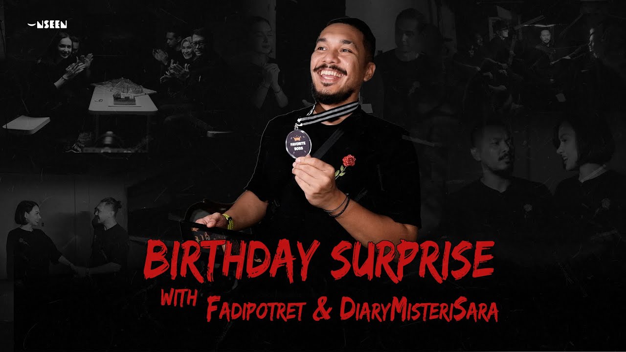 GW DIKASIH SURPRISE ULANG TAHUN DI LOKASI SHOOTING DMS! | UNSEEN VLOG