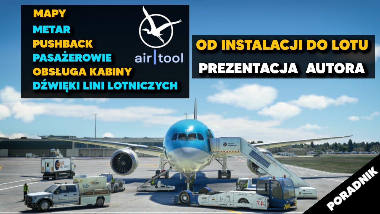 AIR TOOL DO MFS2020 MA WSZYSTKO! OD MAP LOTNICZYCH I PUSHBACKU DO PEŁNEJ OBSŁUGI KABINY | PORADNIK
