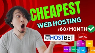 HostBet Hosting Buy 2023 | Best Shared Hosting at Cheap Price | Shared Hosting Starting from 60rs