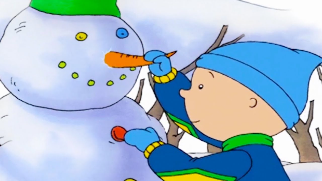 Build a Snowman with Caillou | Caillou Cartoon Build a Snowman with Caillou | Caillou Cartoon