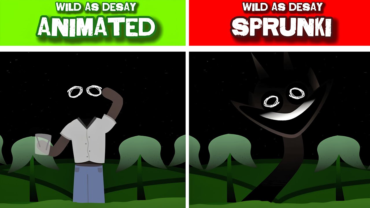 Incredibox: Wild As Desay But Animated (Fully finished) VS Wild As Desay But Sprunki