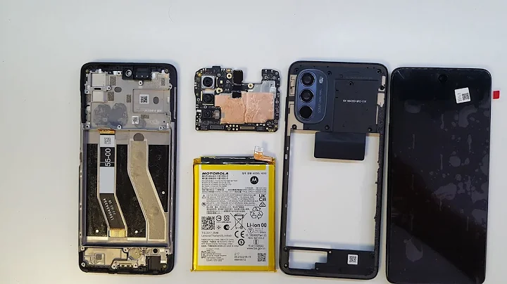 Motorola G62 5G disassembly LCD replacement