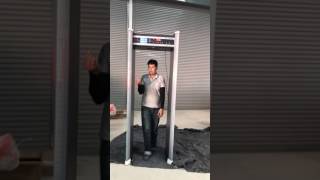 เครื่องตรวจจับโลหะ Walkthrough metal detector รุ่น LK-1600