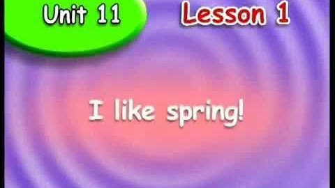 Welcome 1 Unit 11 Lesson 1-Part1