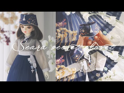 (Sub) Making a Doll Hanbok Part 2 (Completed) | Neat Stitches, Every Thread 🍀