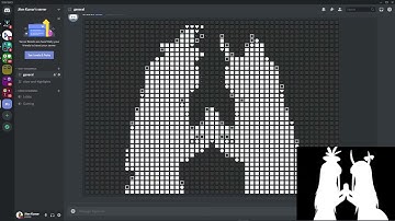 Playing Bad Apple Video in Discord using Discord Custom Bot