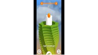 Amazing Stack Ball Gameplay Level 1-2  screenshot 1