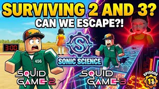 SURVIVING SQUID GAME 2 &amp; 3 IN ROBLOX! 🚨🏃‍♂️ (Ep. 11) #Roblox #SquidGame #Gaming #survival 
