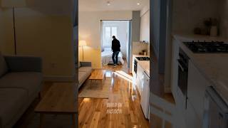 Studio Apartment Transformation Timelapse | Small Space to Smart Modern Living