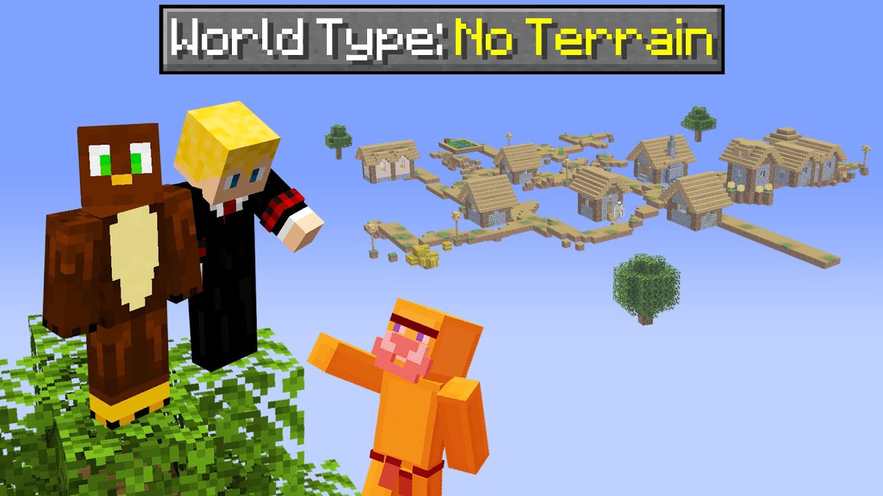 Могут ли 3 Idiots пройти Minecraft без ландшафта?