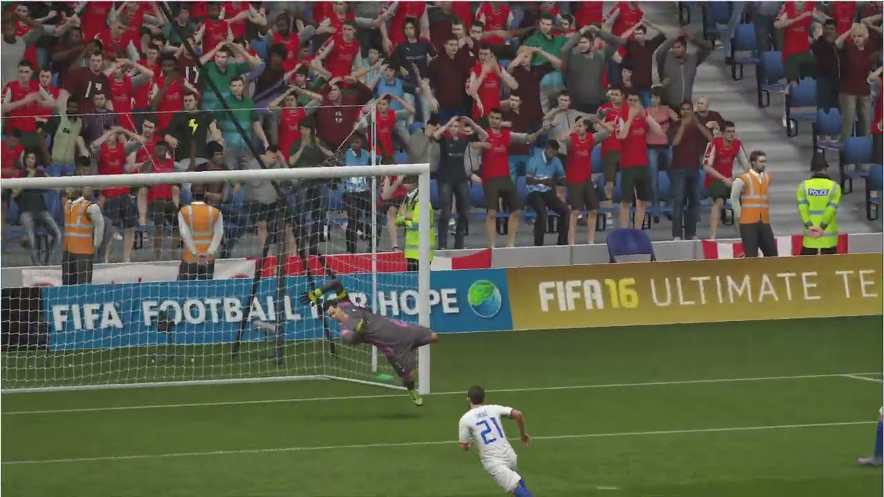 Gol de volea contra Chile (FIFA 16 Controles Full Manual)
