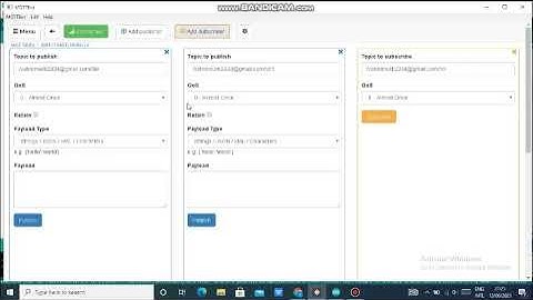 Project menggunakan MQTTBox dengan NodeMCU, DHT11, dan LDR