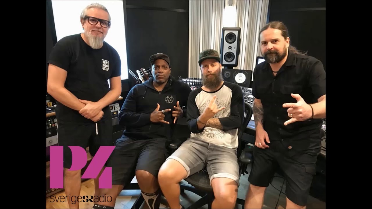 Sepultura and Jens Bogren at P4 Örebro Sveriges Radio (short interview) 2019