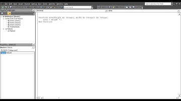 VBA User Defined Functions