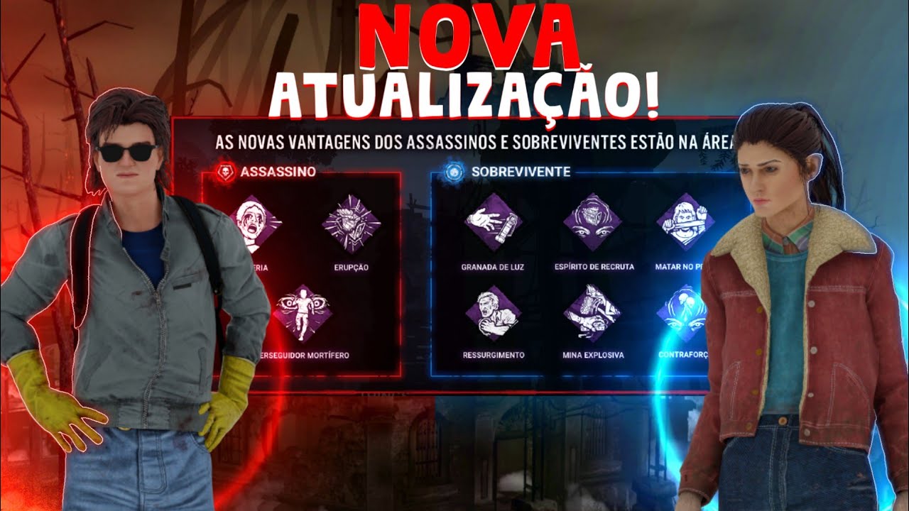 Dbd Reworks Tudo sobre a NOVA atualização do dbd mobile! | Rework gráfico | novas ...