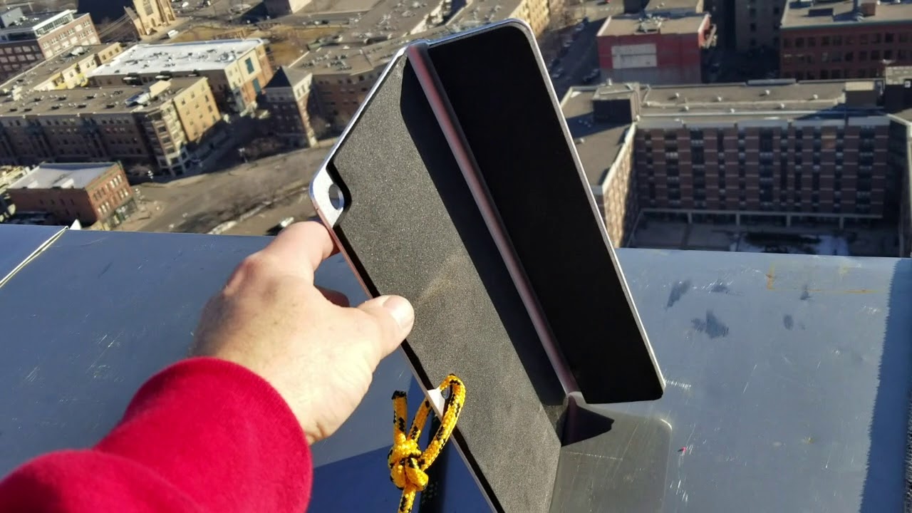 High Rise Window Guard High Rise Window Cleaning Edge Protection - YouTube