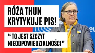 Thun GRZMI w sprawie GRANICY z Białorusią! &quot;Musi być BEZPIECZNA, ale nie mogą tam UMIERAĆ ludzie&quot;