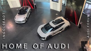 Audi Forum Ingolstadt Tour 2025 | New RS3, A6, S8 & Legendary Concept Cars | 4K