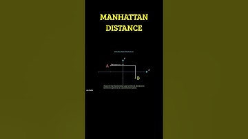 MANHATTAN DISTANCE #shorts #avecoders