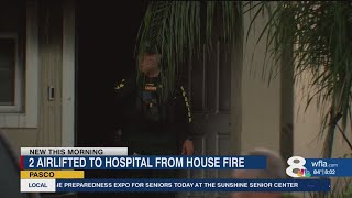 Firefighters Rescue Child and Adult from Intense House Fire in Florida