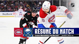 Canadiens vs Sabres | Faits saillants