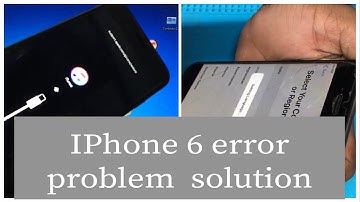 IPhone 6 error 4005 solution, iPhone 6 flash error 4005 problem solved | GSMAN ASHIQUE |