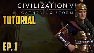 Ep. 1  Civ 6 Tutorial for completely new players  Scythia