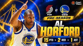 Details Al Horford - 15 Points, 5 Three-Pointers, 1 Assist vs Trail Blazers - 2026-27 Preseason Update