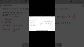 NCERT plus two maths exercise 1.1