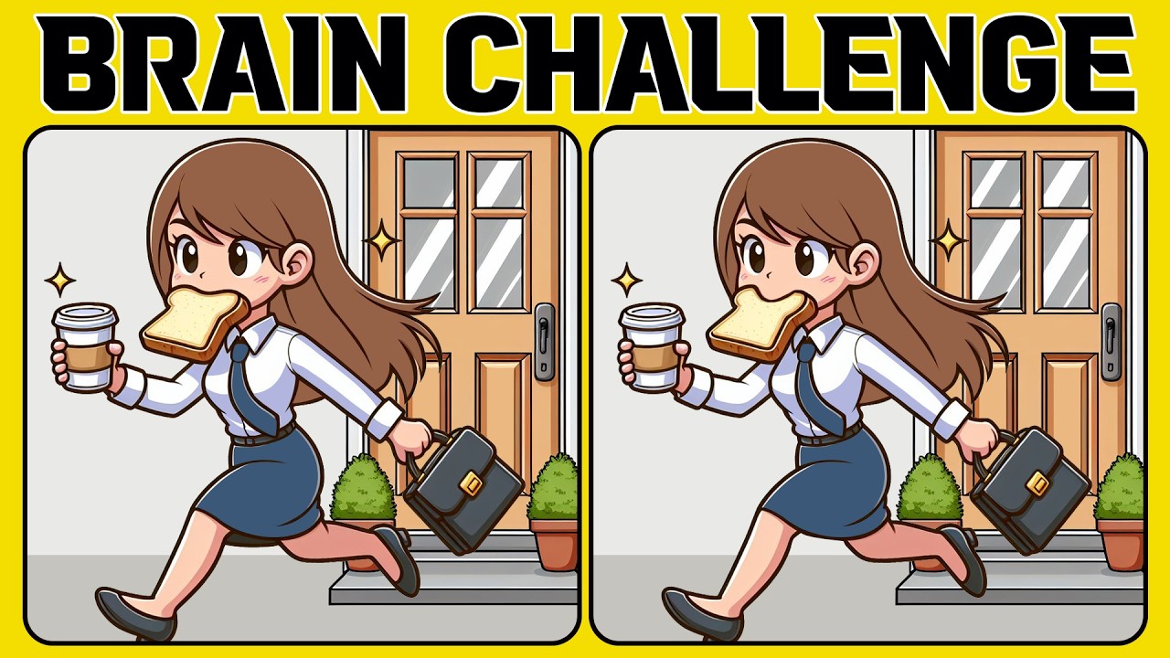 🧠🧩 Spot the Difference | Sharp Eye Challenge (A Bit Tricky)