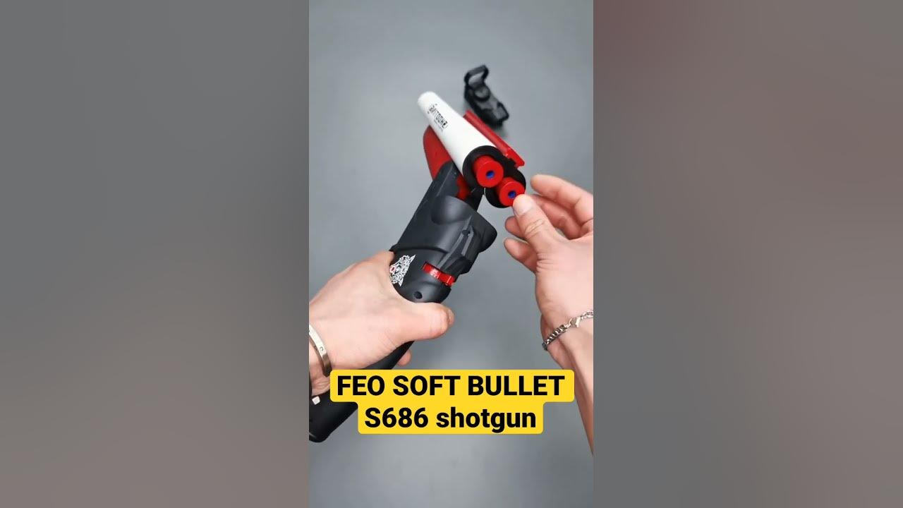 FEO s686 shotgun Shell Ejection soft bullet Gun toys