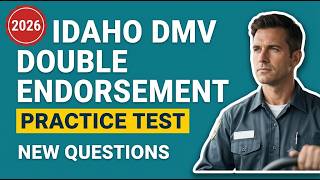 2026 Idaho DMV Double Endorsement Test 1 20 Questions and Complete Answers