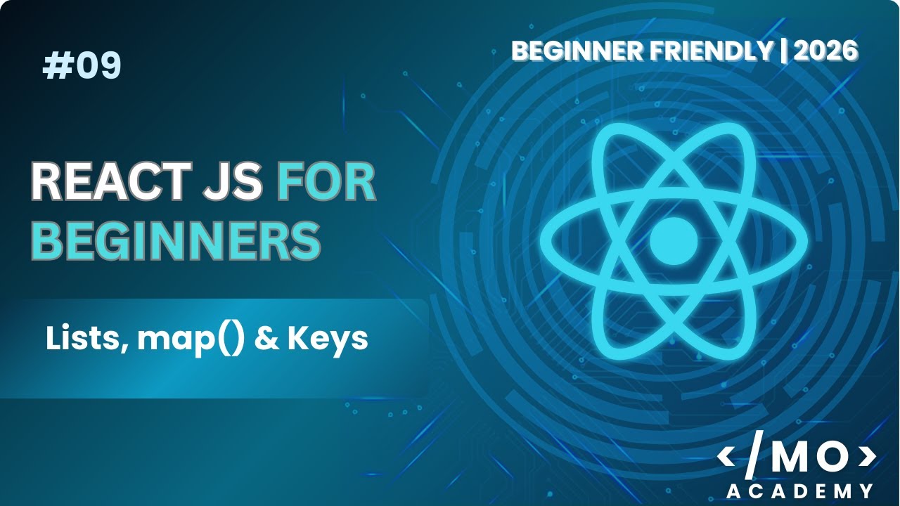 Rendering Lists in React with map() & Keys ( 2026) - YouTube