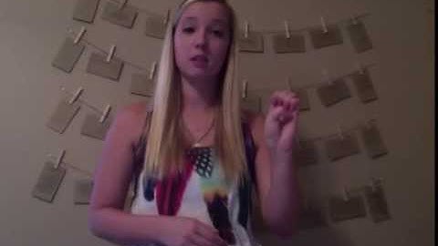 ASL 3 midterm videos set #2