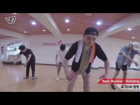 Popping Dance (팝핀 댄스) :: Roboting Routine :: Y.K.O Class :: Vroad Dance School(브로드댄스스쿨)