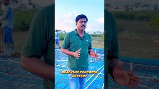 Manual vs Ready-Mix Concrete - What’s Best for You? 🏢🏗️ #dreamhomeideas #construction #madurai