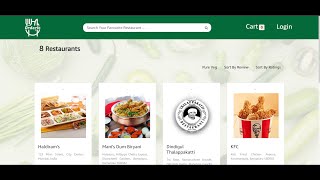 Food Delivery App using MERN stack with Redux