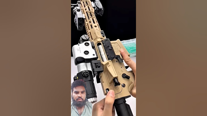 F4 Defense+Smoke Silencer. Who needs this for Christmas? #toys#gelblasters#gelblasterguns#airsoft