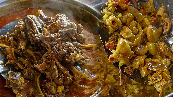 FOR ONLY 10,000 YOU CAN GET RICE, GOAT GULLE AND ICED TEA, THIS IS GOAT CULINARY HEAVEN