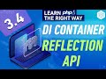 Dependency Injection Container With & Without Reflection API Autowiring - Full PHP 8 Tutorial