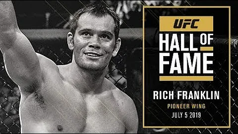 Rich Franklin Joins the UFC Hall of Fame